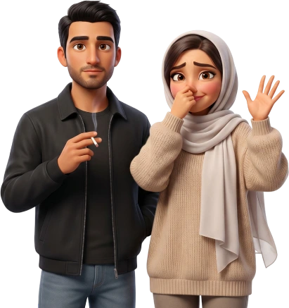 همیشه بوی دود میدی؟ تمومش کن!